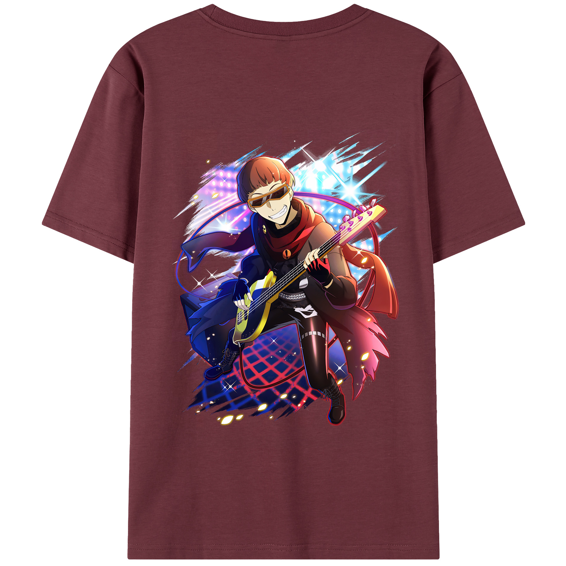 （画像用） 文豪ストレイドッグス Bungo Stray Dogs 綿100％半袖Tシャツ（背面プリント）